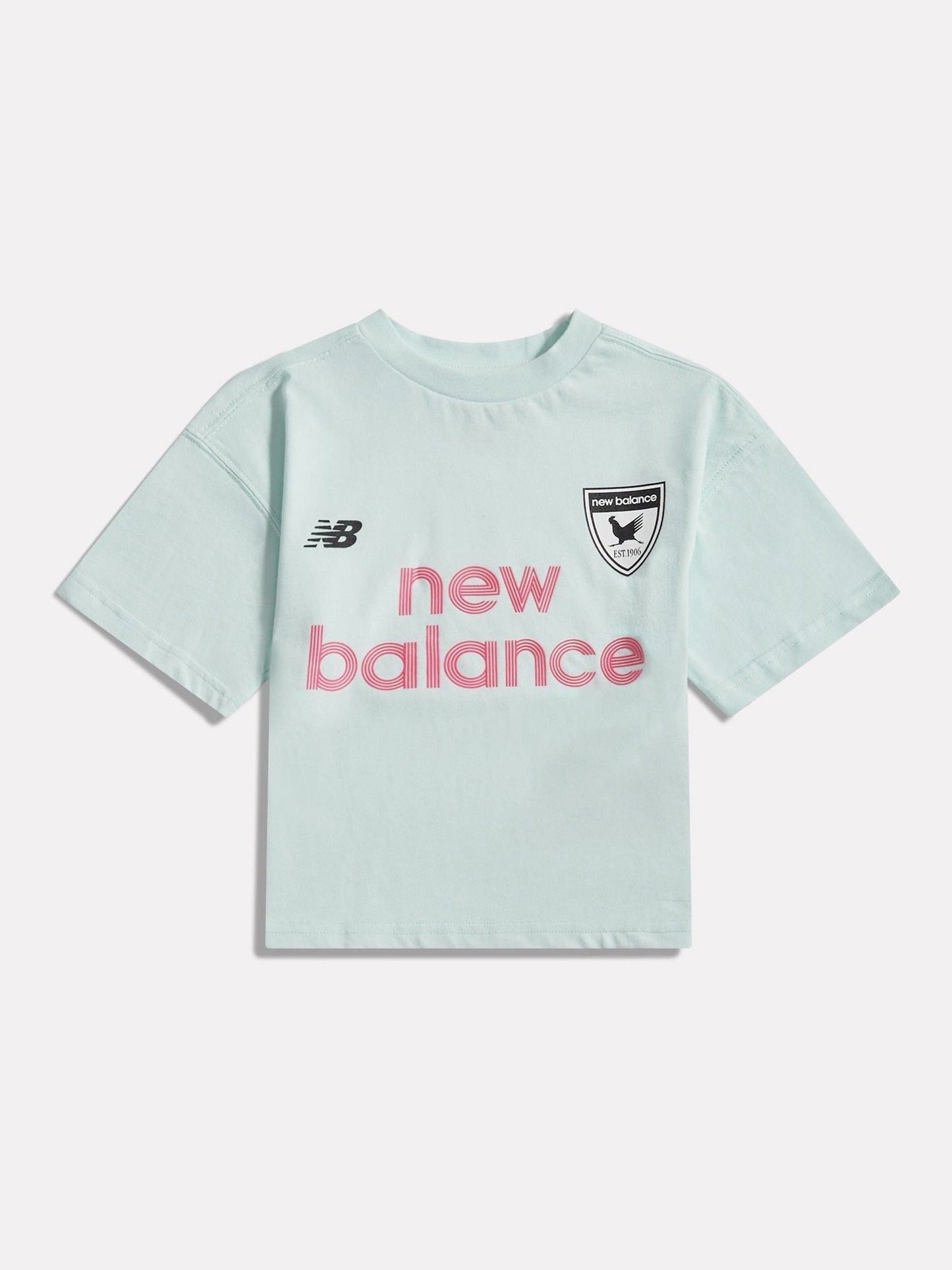New Balance Green Football Badge Graphic Tee image 1