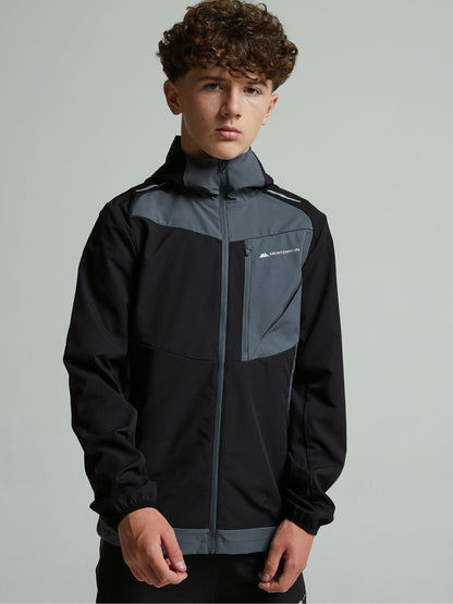 Dsiney Kidz - Monterrain Black Junior Deflect 2.0 Woven Hoodie image 1