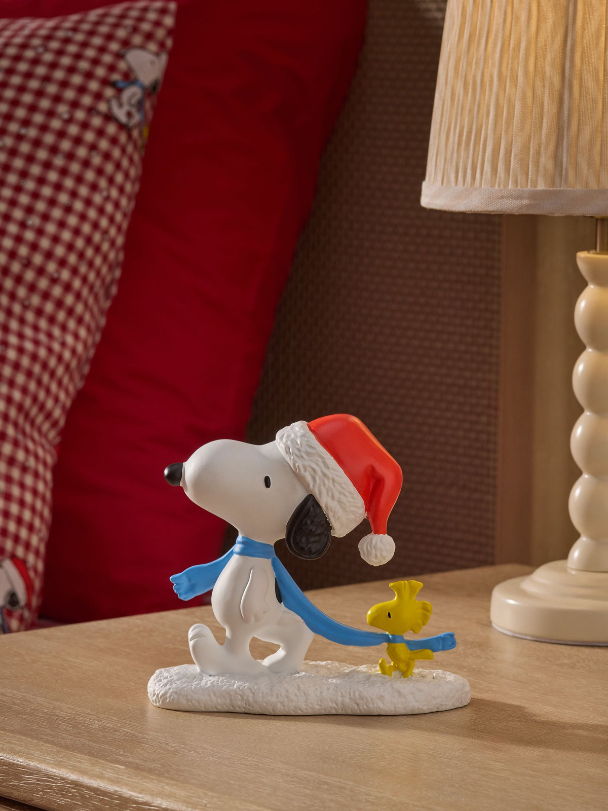 White Snoopy Christmas Ornament - image 1