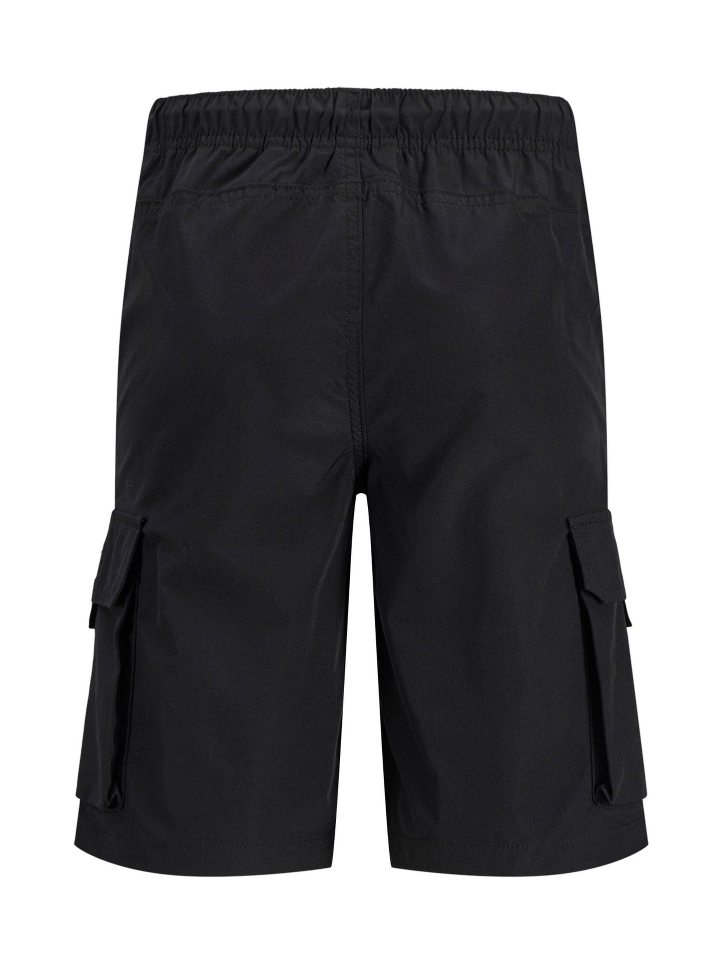Dsiney Kidz - JACK & JONES JUNIOR Black Tech Cargo Jogger Shorts image 6