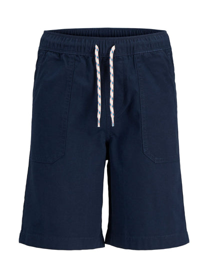 Dsiney Kidz - JACK & JONES JUNIOR Blue Cotton Jogger Shorts image 7