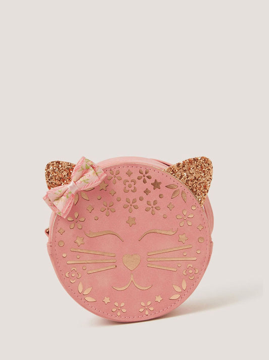 Monsoon Pink Round Cat Bag image 1