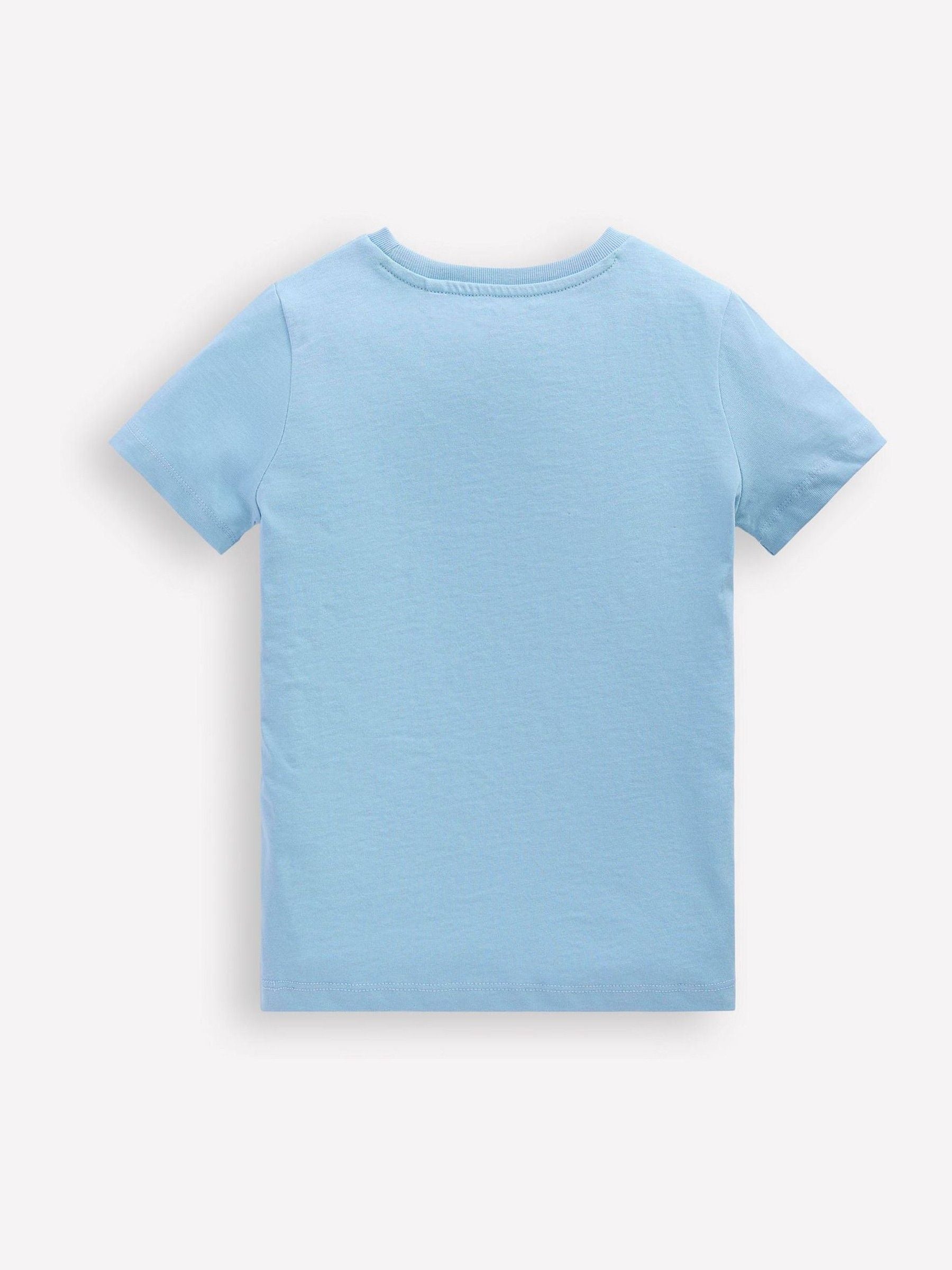 Boden Blue Short Sleeve Graphic T-Shirt image 2