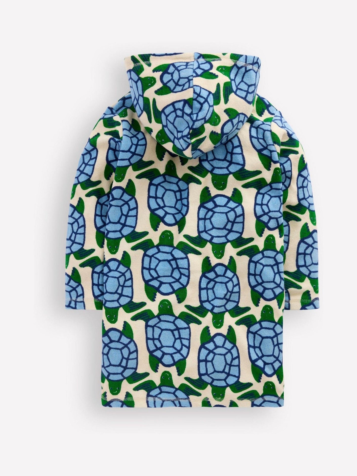 Boden Cream Towelling Zip-up Throw-on Cover-Up image 3