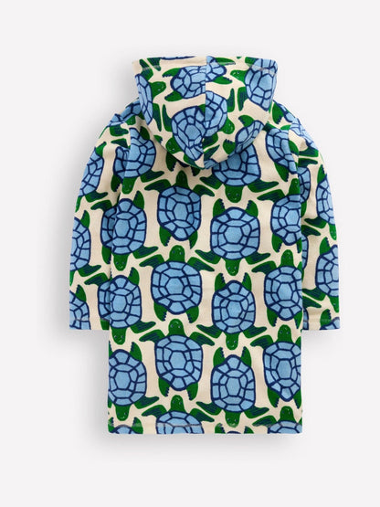 Boden Cream Towelling Zip-up Throw-on Cover-Up image 3