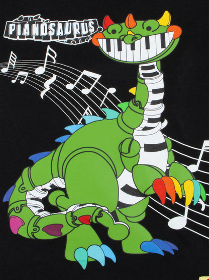 Character Black Poppy Playtime Pianosaurus T-Shirt image 3