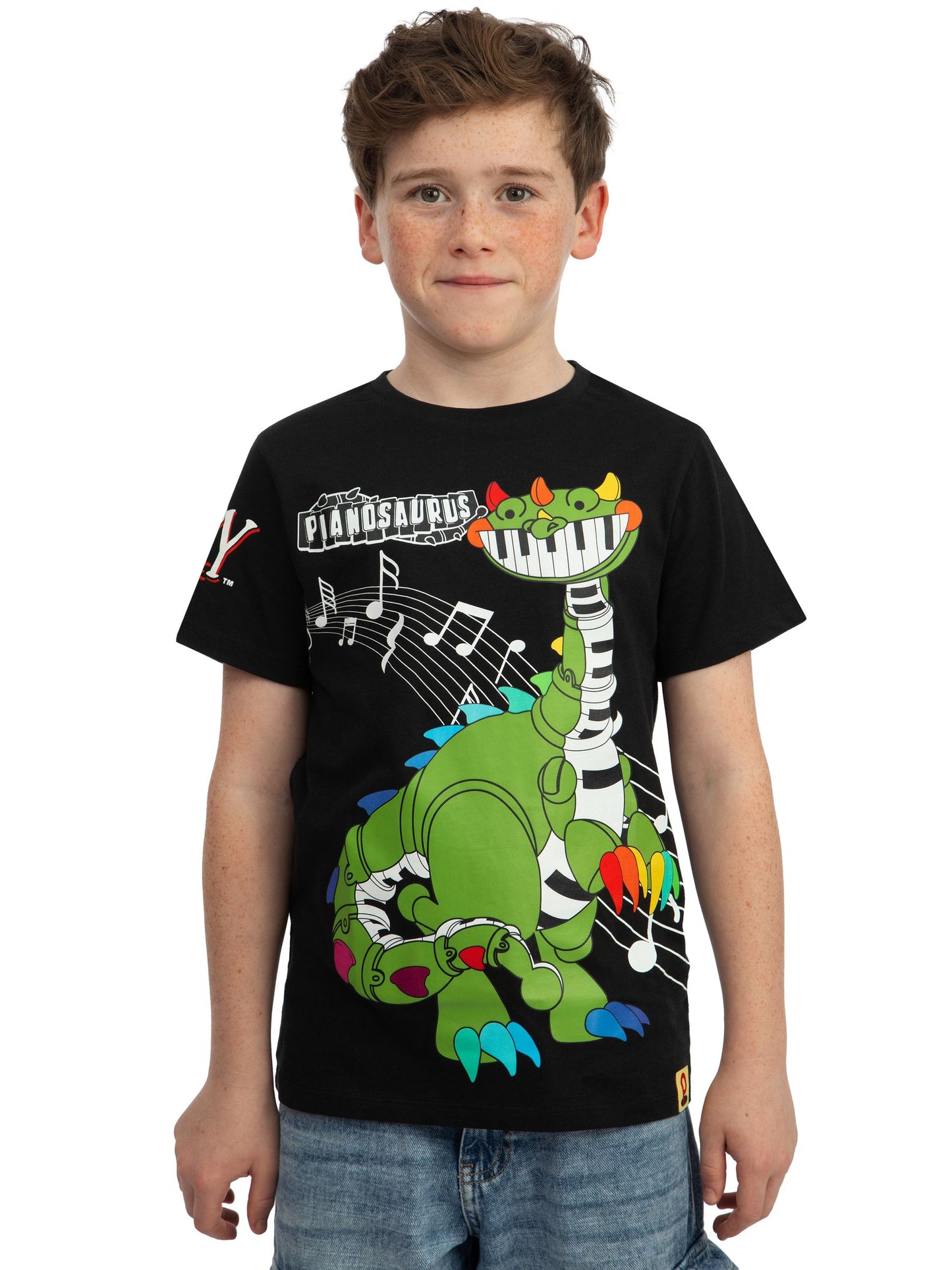 Character Black Poppy Playtime Pianosaurus T-Shirt image 7