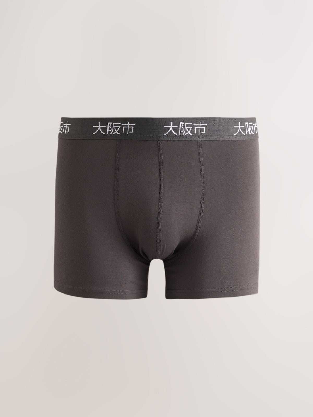 Dsiney Kidz - Blue Japanese text Waistbands 5 Pack Cotton Rich Trunk Boxers image 6