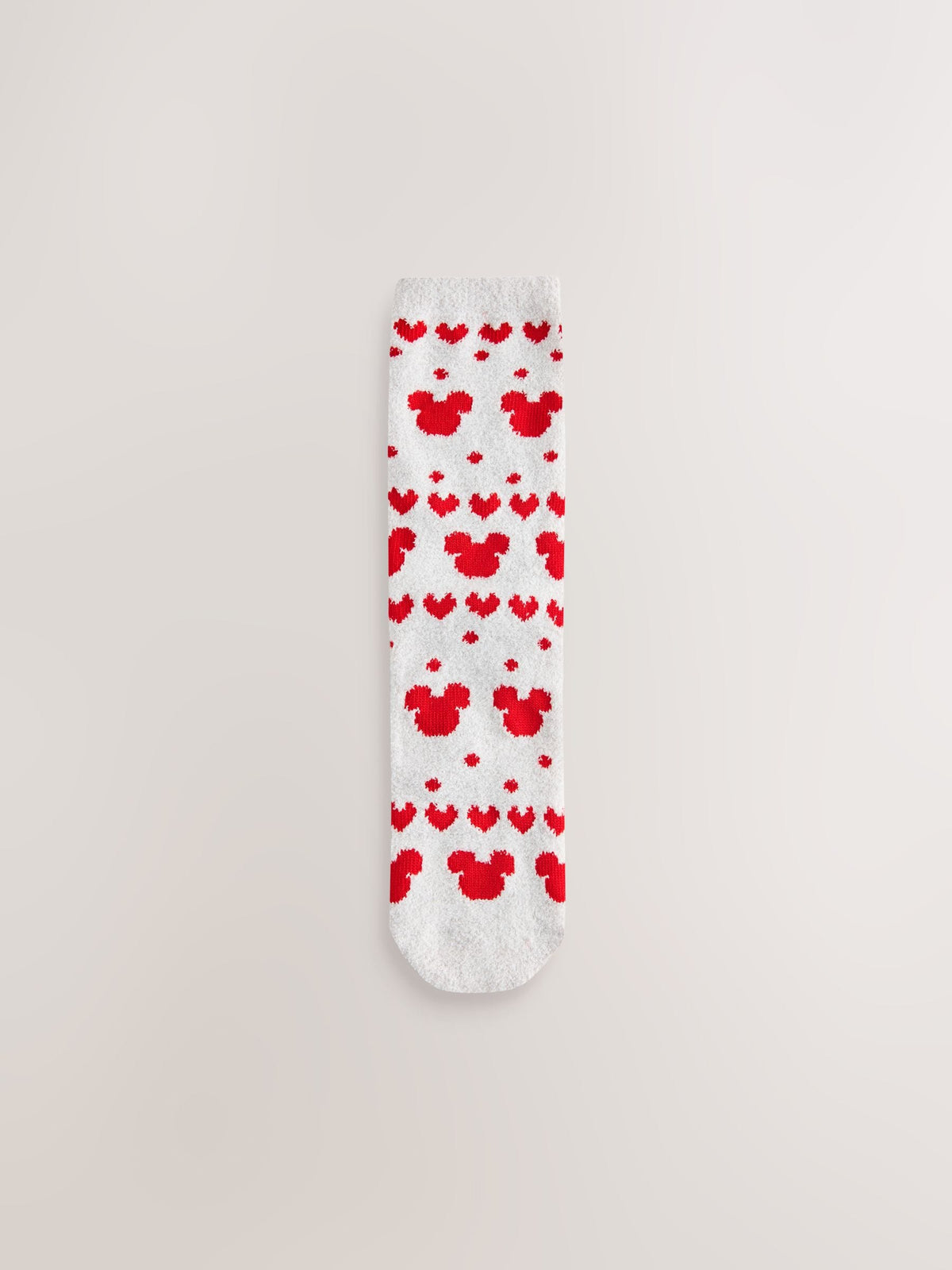 Green/Red Mickey Mouse Skiing Licensed Cosy Ankle Socks 2 Pack - image 3