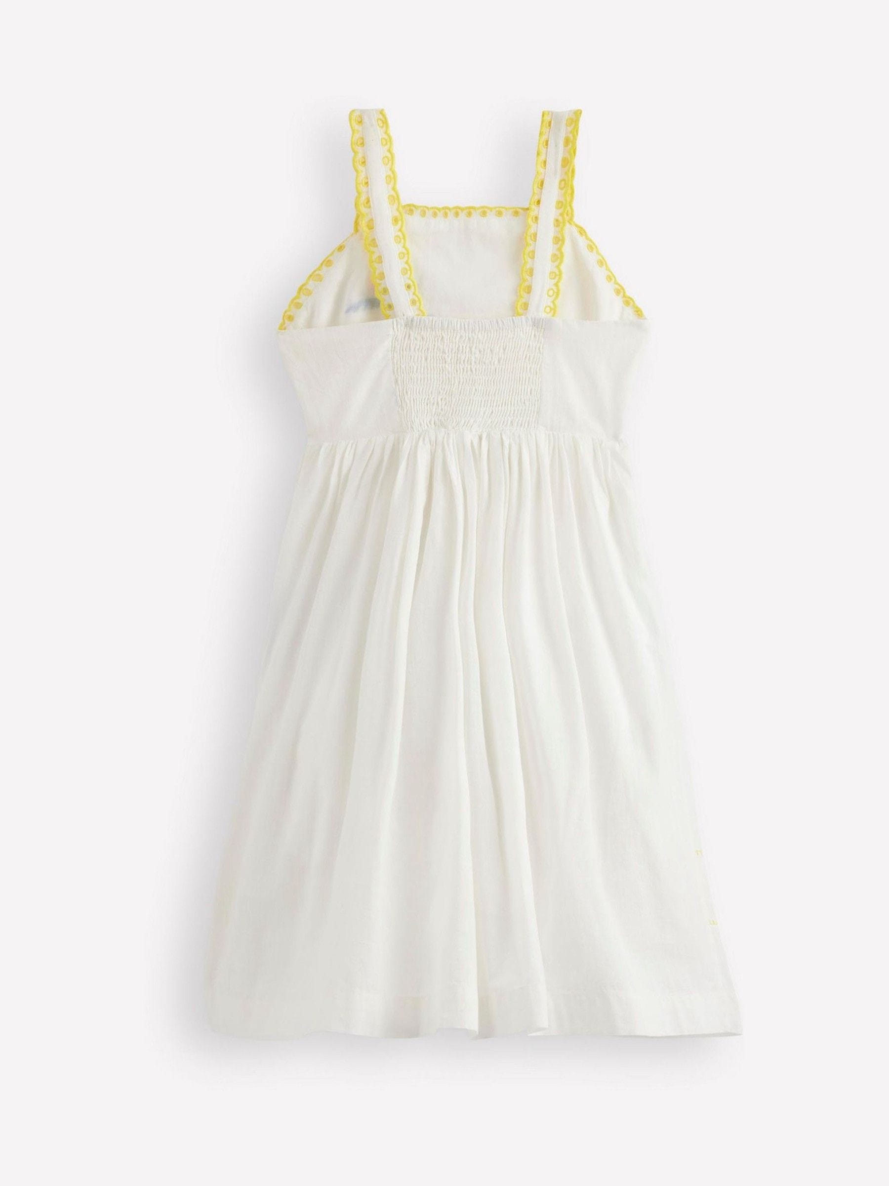 Boden Cream Logo Sun Dress image 2