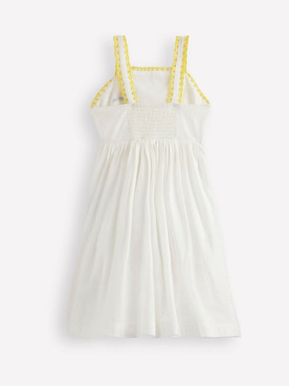 Boden Cream Logo Sun Dress image 2