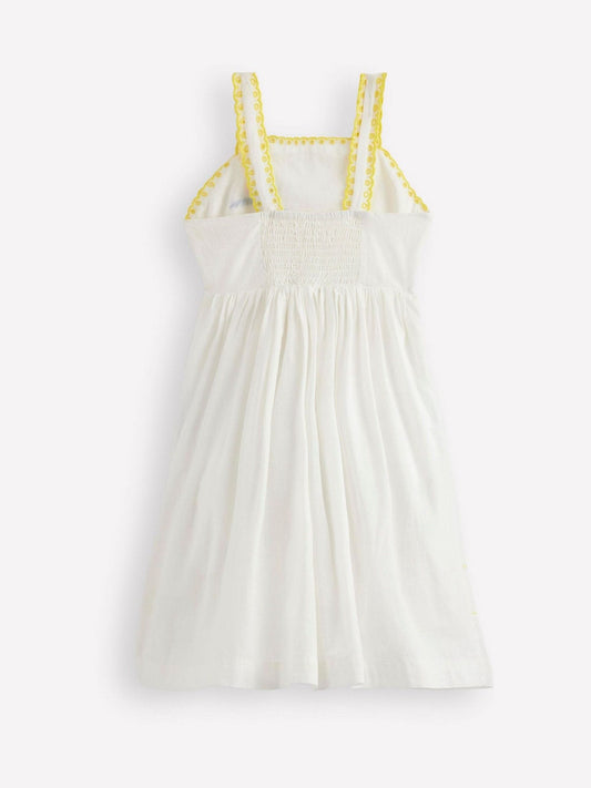Boden Cream Logo Sun Dress image 2