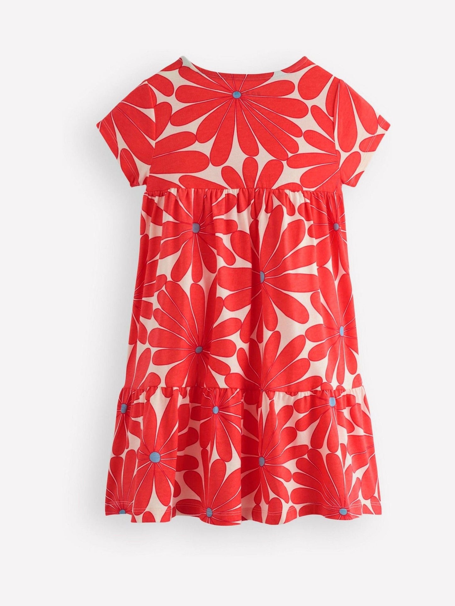 Boden Orange Ariel Twirly Jersey Dress image 3