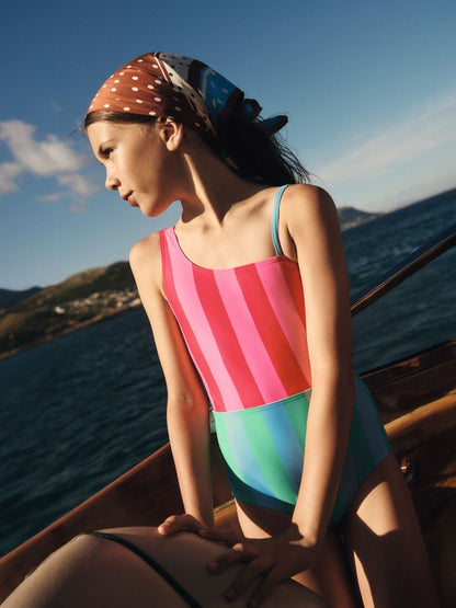 Boden Red Cut Out Swimsuit image 1