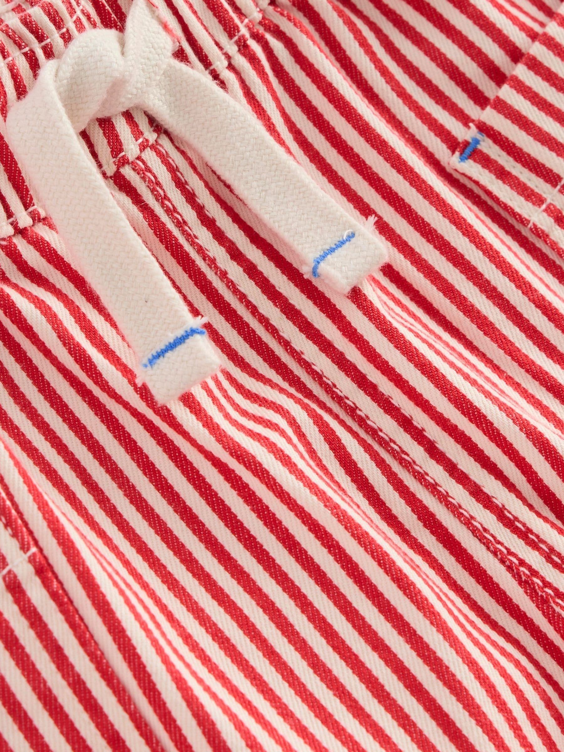Dsiney Kidz - Boden Red Cotton Pocket Shorts image 3