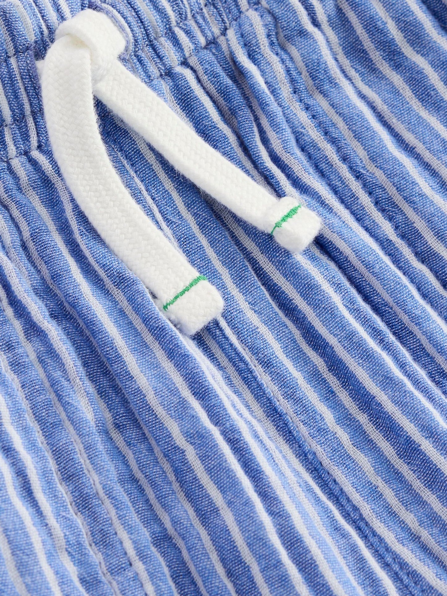 Boden Blue Double Cloth Summer Trousers image 4