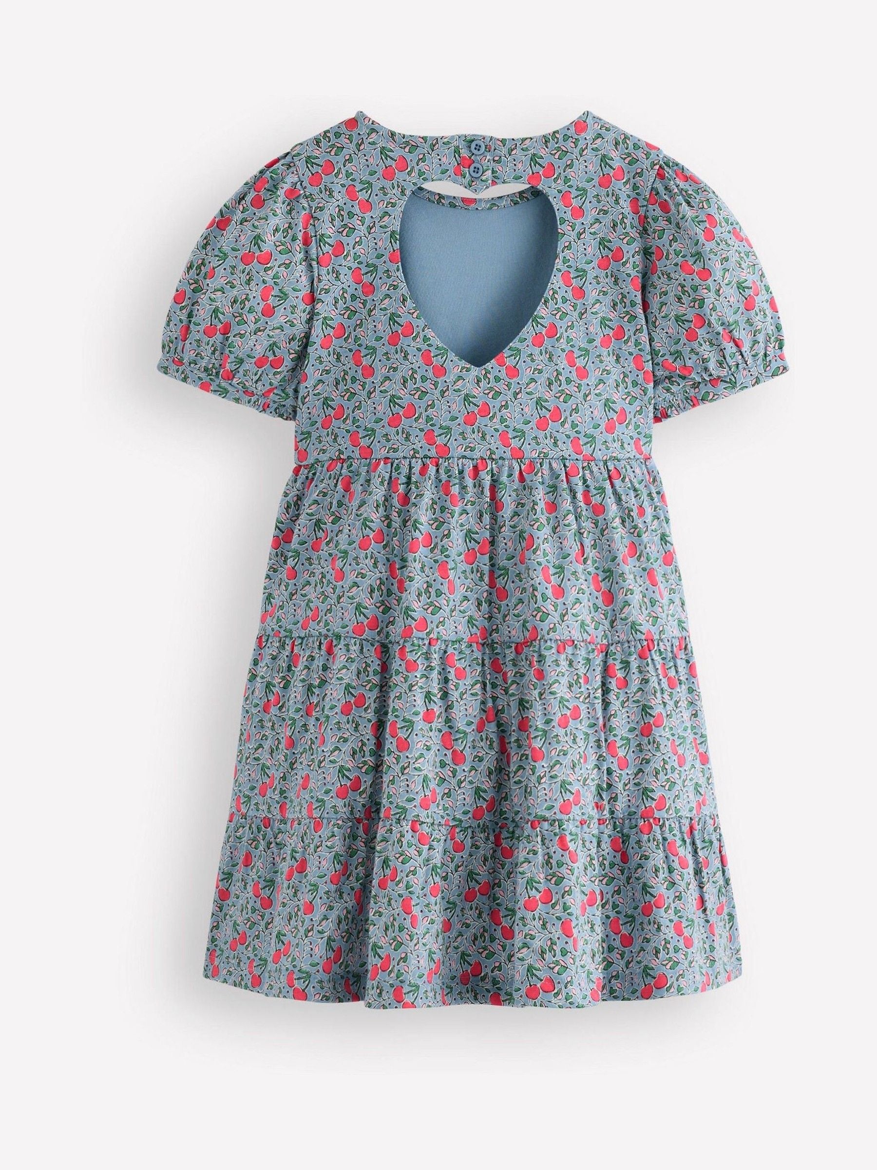 Boden Red Heart Back Jersey Dress image 3
