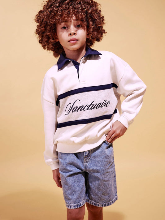 Disney Kidz - River Island Blue Regular Fit Washed Denim Shorts image 1