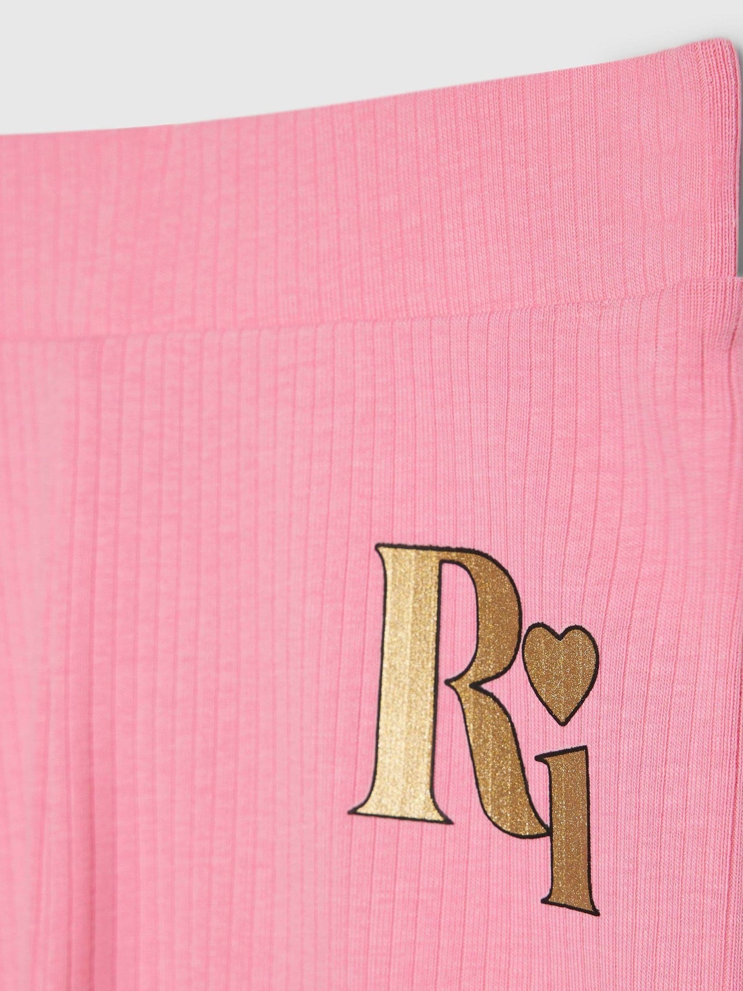 Dsiney Kidz - River Island Pink Necklace T-Shirt & Cycle Shorts Set image 4