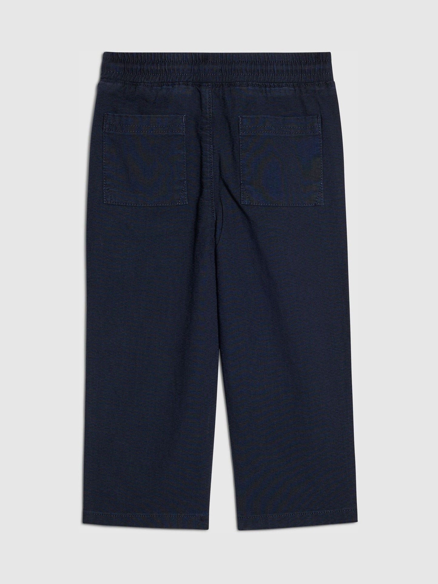 River Island Navy Blue Regular Fit Pull On Trousers image 2