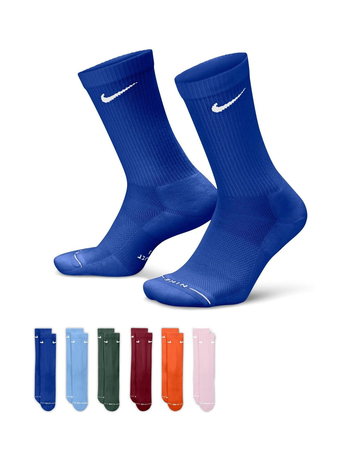 Nike Multi Everyday Crew Socks 6 Pack - image 1