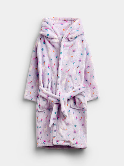 JoJo Maman Bébé Purple Dressing Gown - image 1