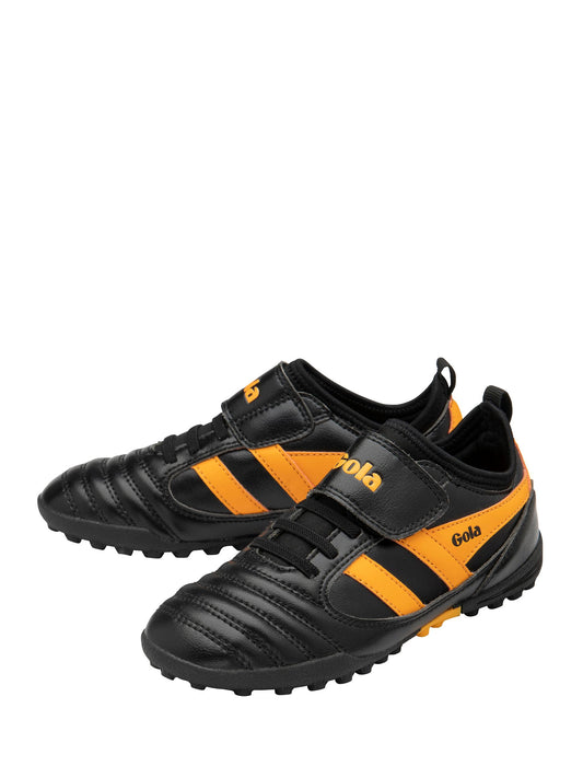 Gola Black Ceptor Turf QF Microfibre Quick Fasten Football Trainers image 2