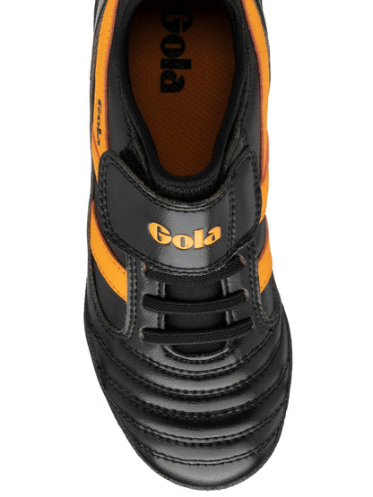 Gola Black Ceptor Turf QF Microfibre Quick Fasten Football Trainers image 4