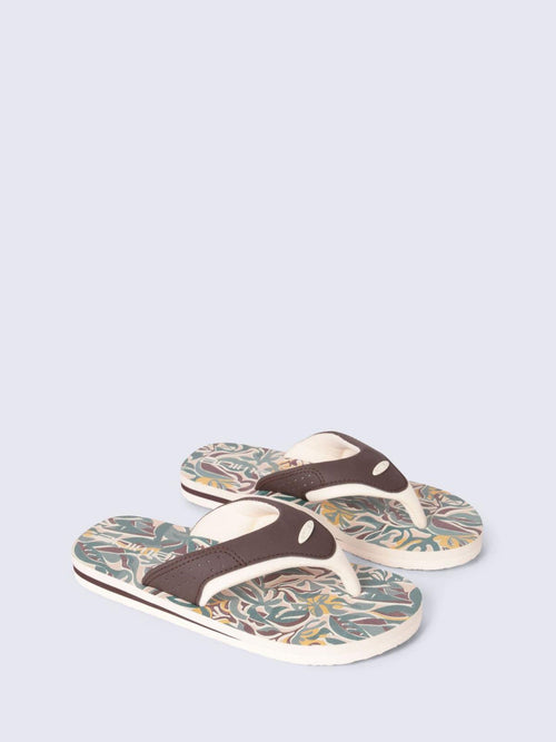 Animal Green Jekyl Kids Flip Flops image 1