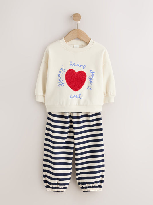 Dsiney Kidz - Red Sweatshirt and Barrel Trousers Set 2 Pack (3mths-7yrs) image 2