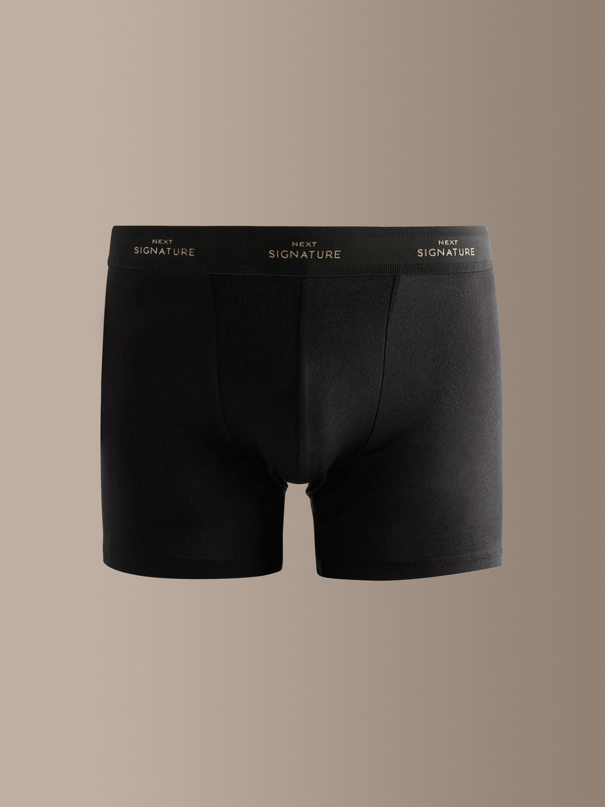 Dsiney Kidz - Black Metallic Text Waistband 4 pack Signature Cotton Rich Trunks image 2