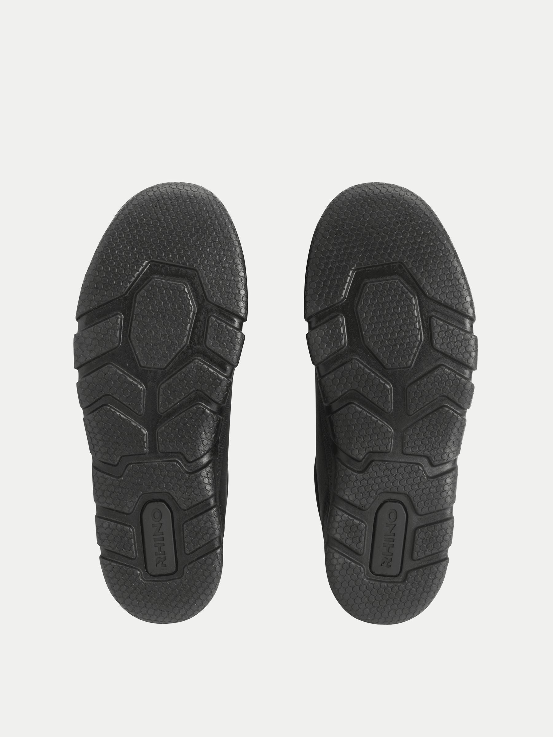 Start-Rite Black Challenger lace-up scuff resistant trainer inspired causal senior school shoes image 10