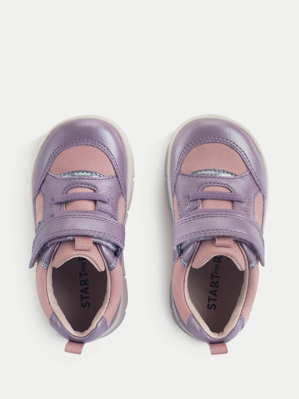 Dsiney Kidz - Start-Rite Pink Stride First Walking Sporty Trainers Style With Bungee Laces image 4