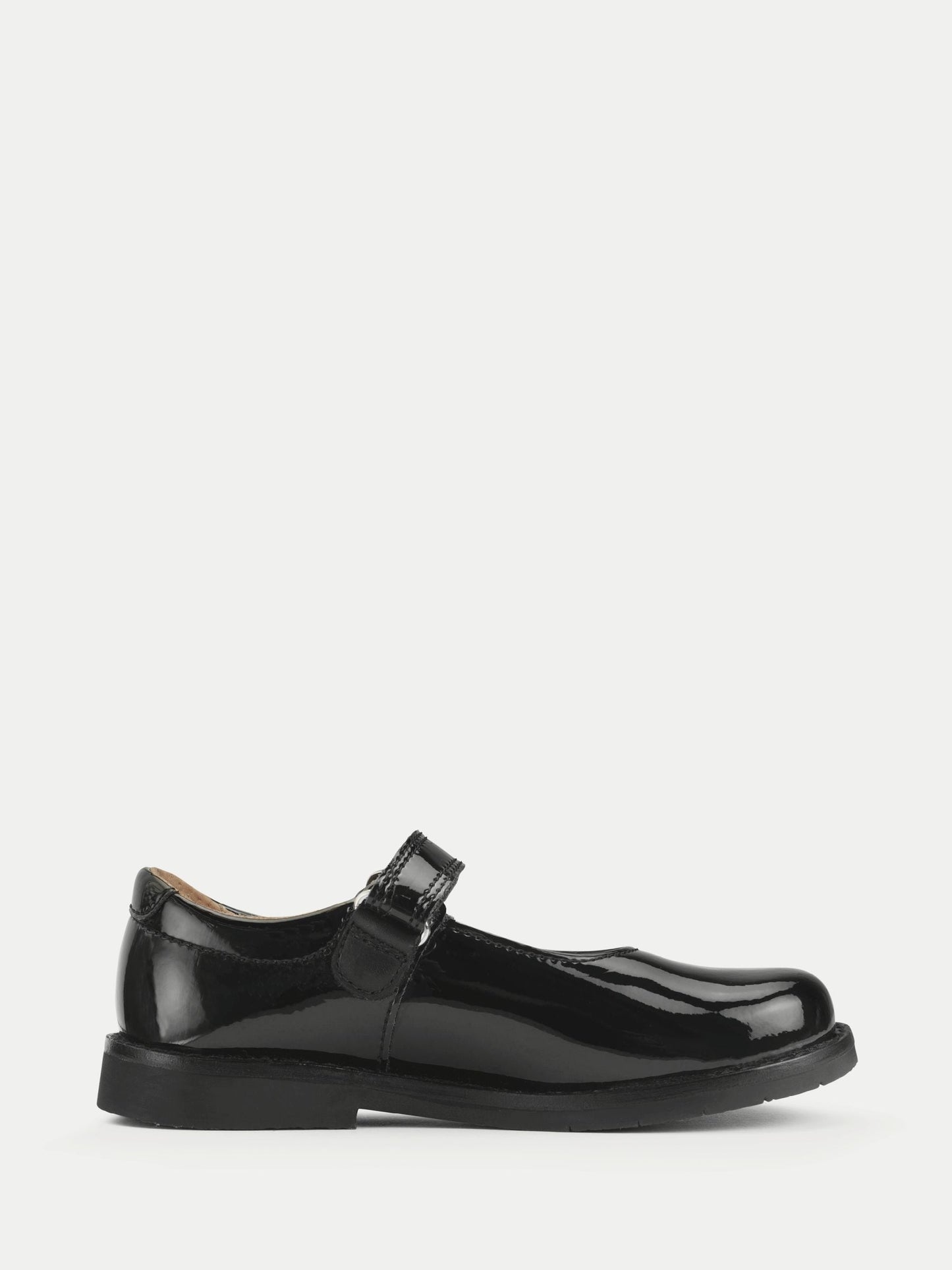 Start-Rite Black Debut Mary-Jane Smart Rip-Tape First School Shoes image 4