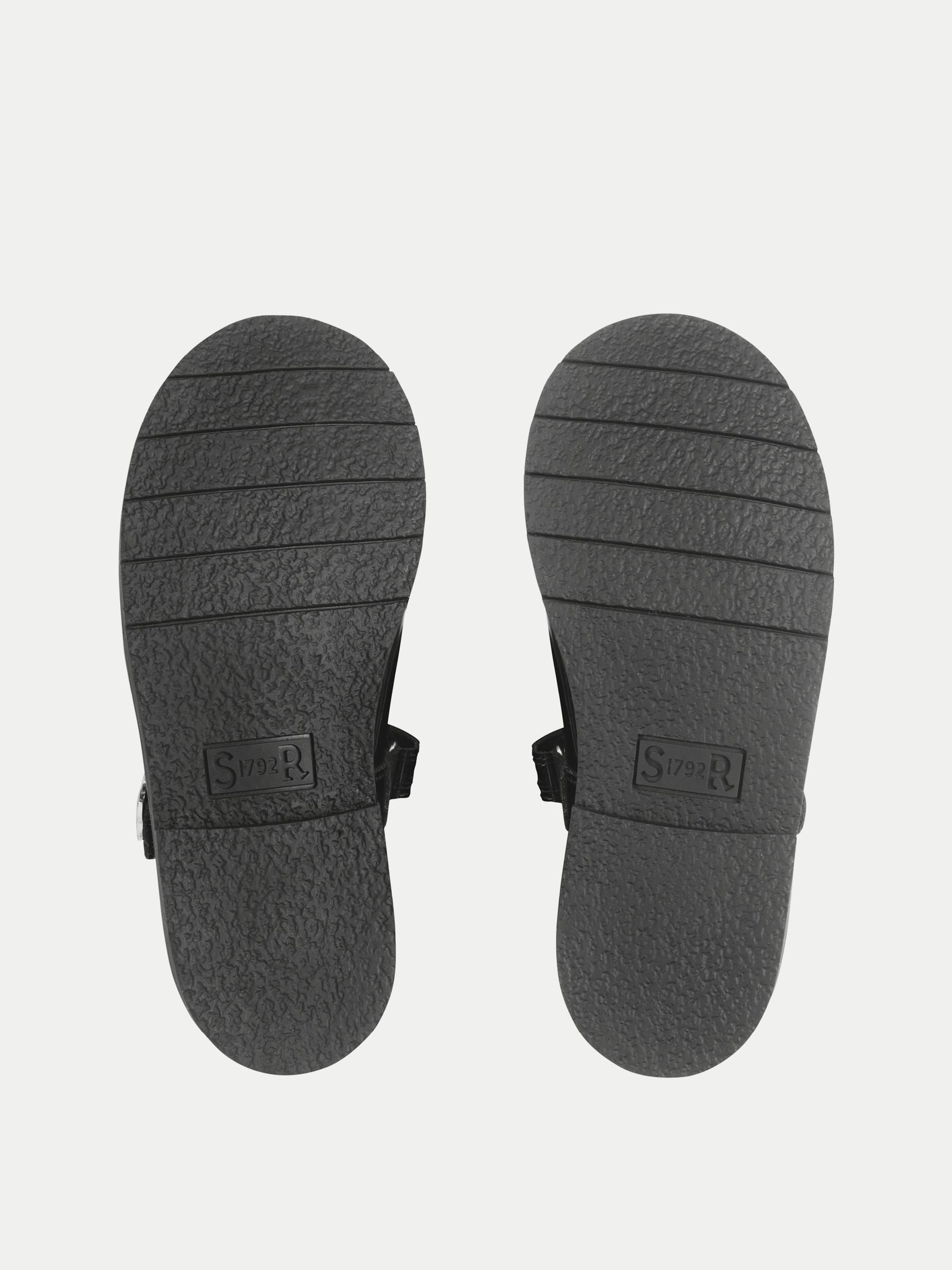 Start-Rite Black Debut Mary-Jane Smart Rip-Tape First School Shoes image 5