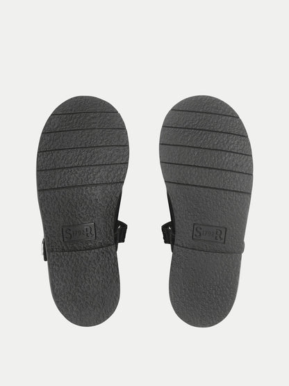 Start-Rite Black Debut Mary-Jane Smart Rip-Tape First School Shoes image 5