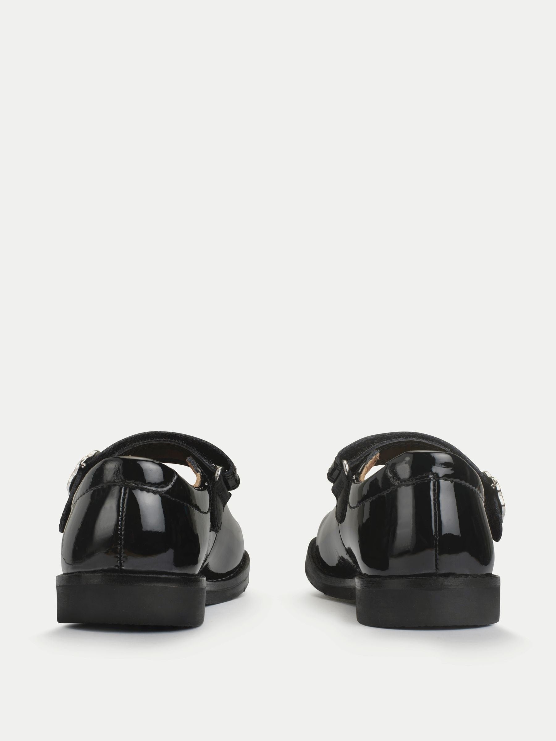 Start-Rite Black Debut Mary-Jane Smart Rip-Tape First School Shoes image 6