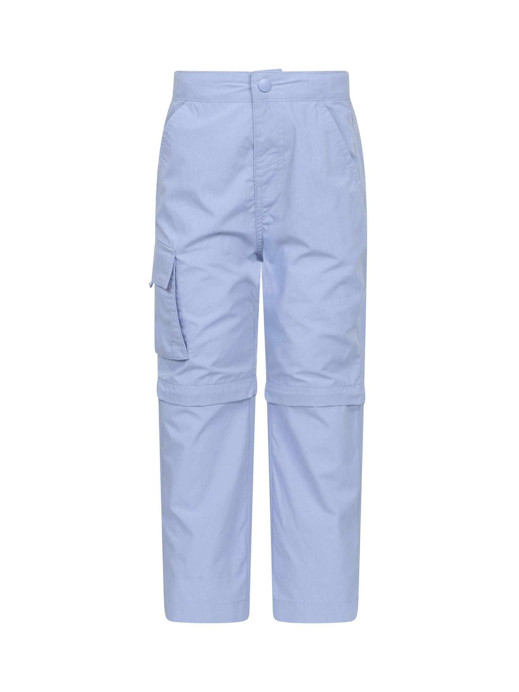 Mountain Warehouse Purple Active Kids Quick Drying Zip Off Trousers image 1