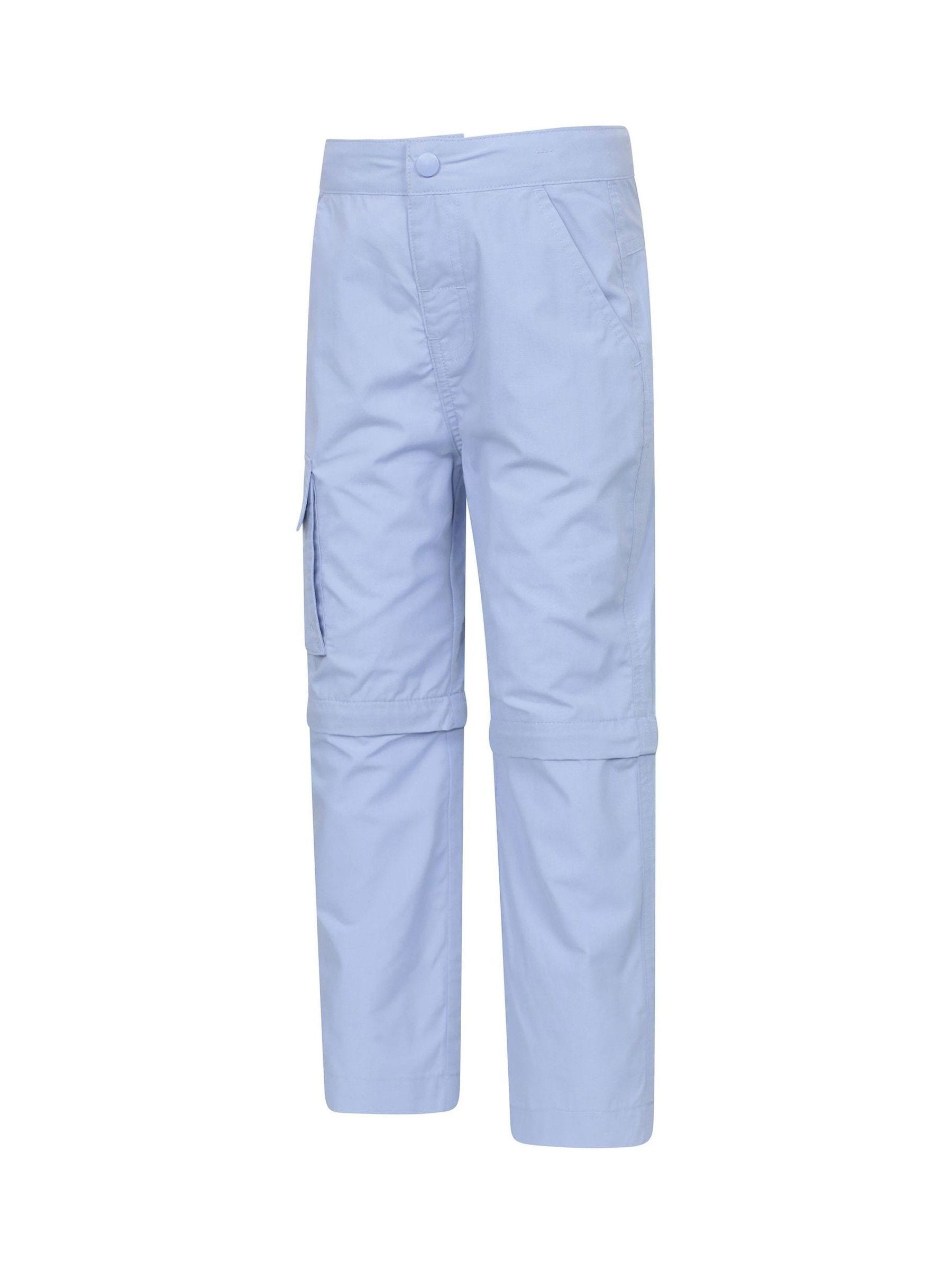 Mountain Warehouse Purple Active Kids Quick Drying Zip Off Trousers image 2