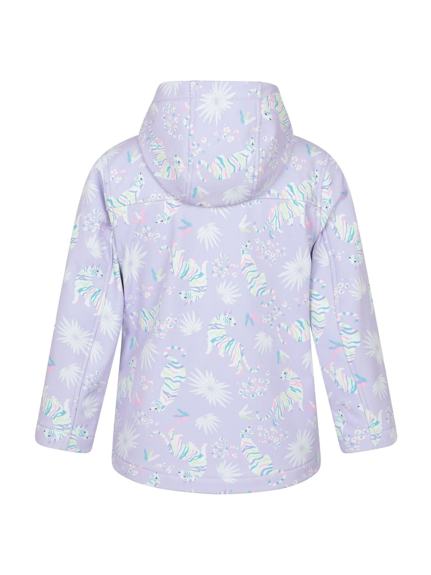 Dsiney Kidz - Mountain Warehouse White Exodus Kids Printed Water-Resistant Softshell Jacket image 2