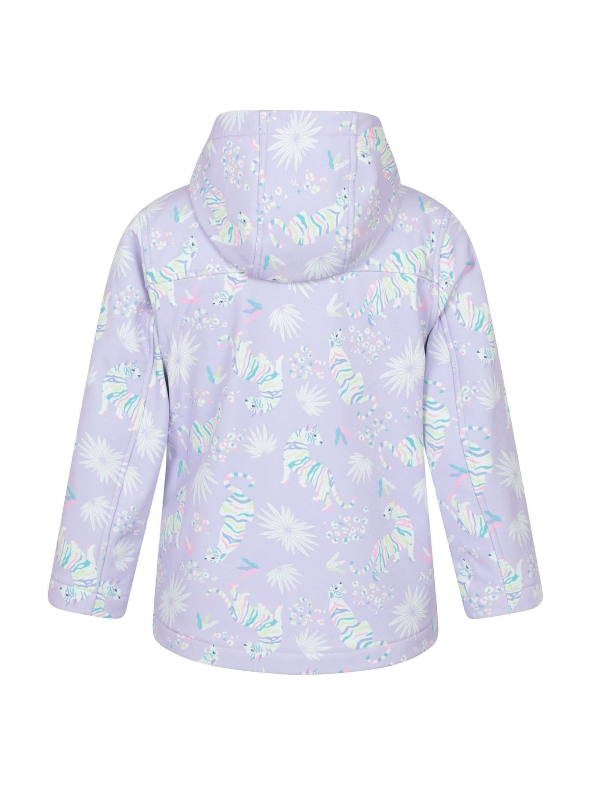 Dsiney Kidz - Mountain Warehouse White Exodus Kids Printed Water-Resistant Softshell Jacket image 2