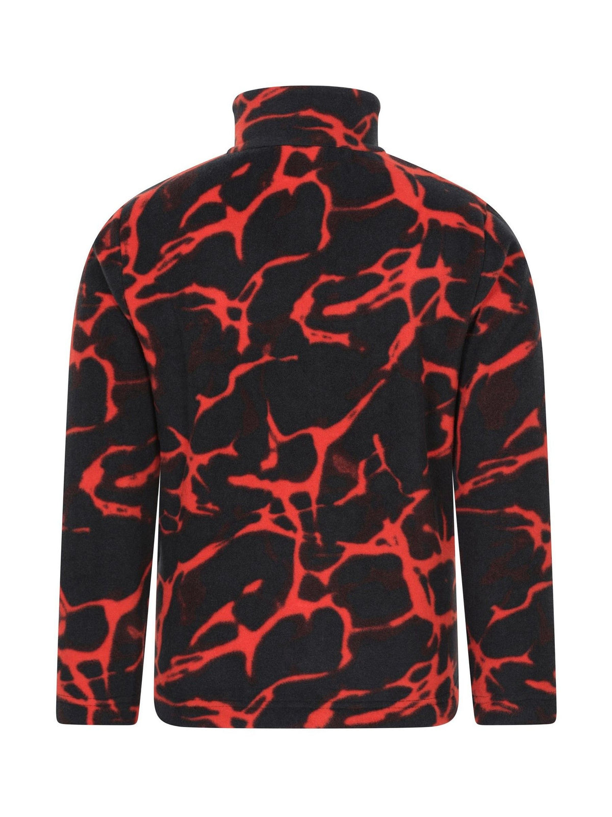 Dsiney Kidz - Mountain Warehouse Red/Black Pursuit Printed Kids Half-Zip Fleece image 3