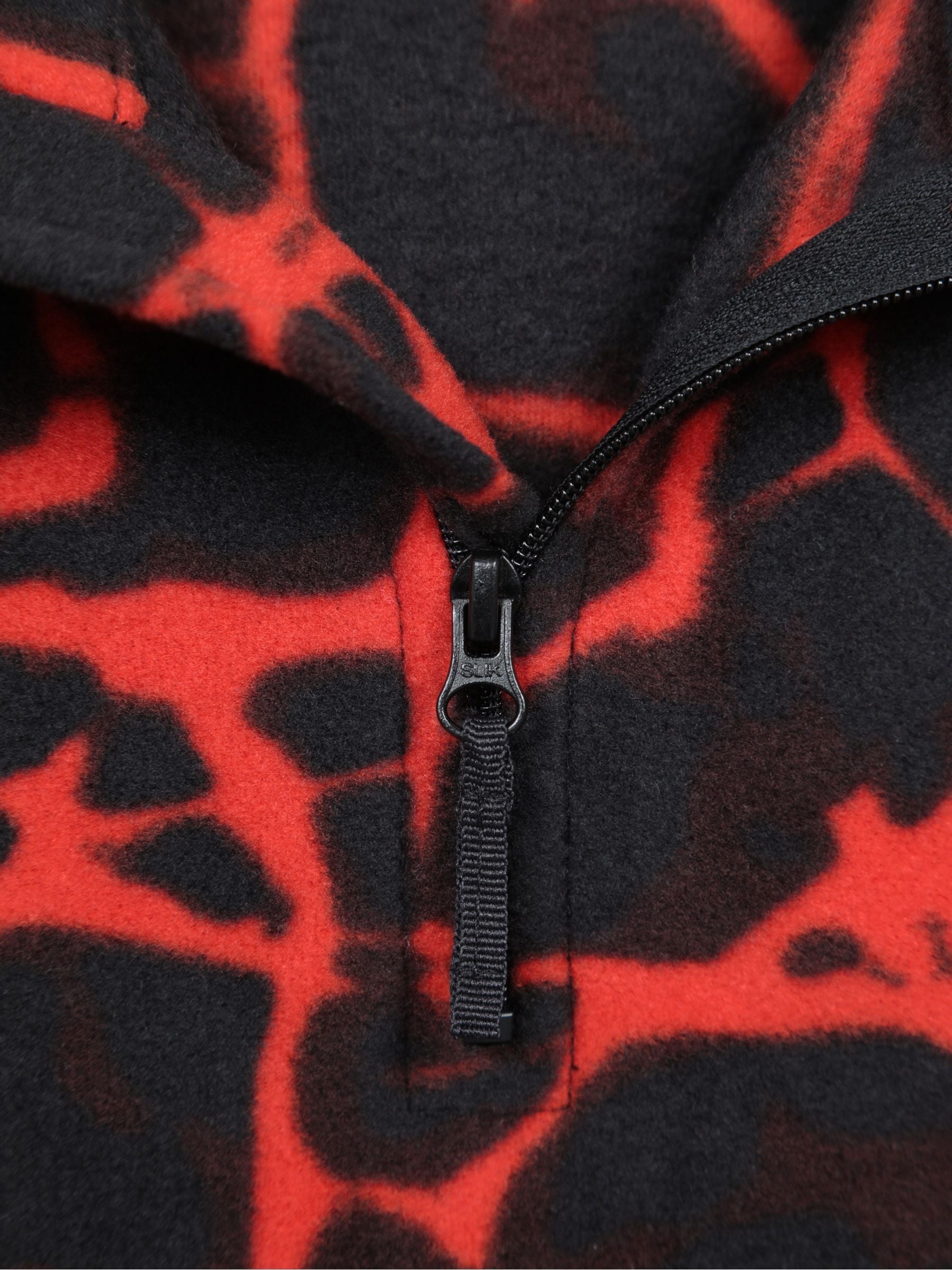 Dsiney Kidz - Mountain Warehouse Red/Black Pursuit Printed Kids Half-Zip Fleece image 5