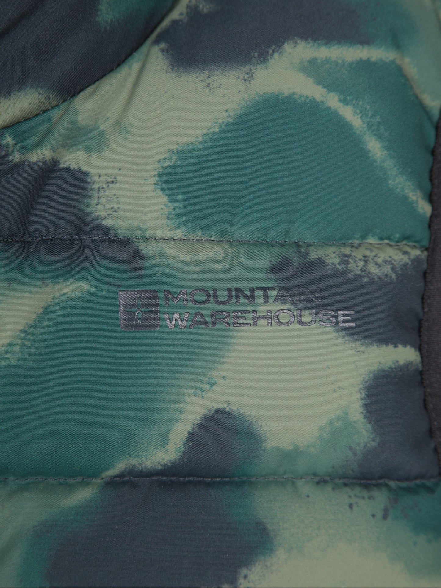 Dsiney Kidz - Mountain Warehouse Green Kids Rocko Printed Padded Gilet image 4