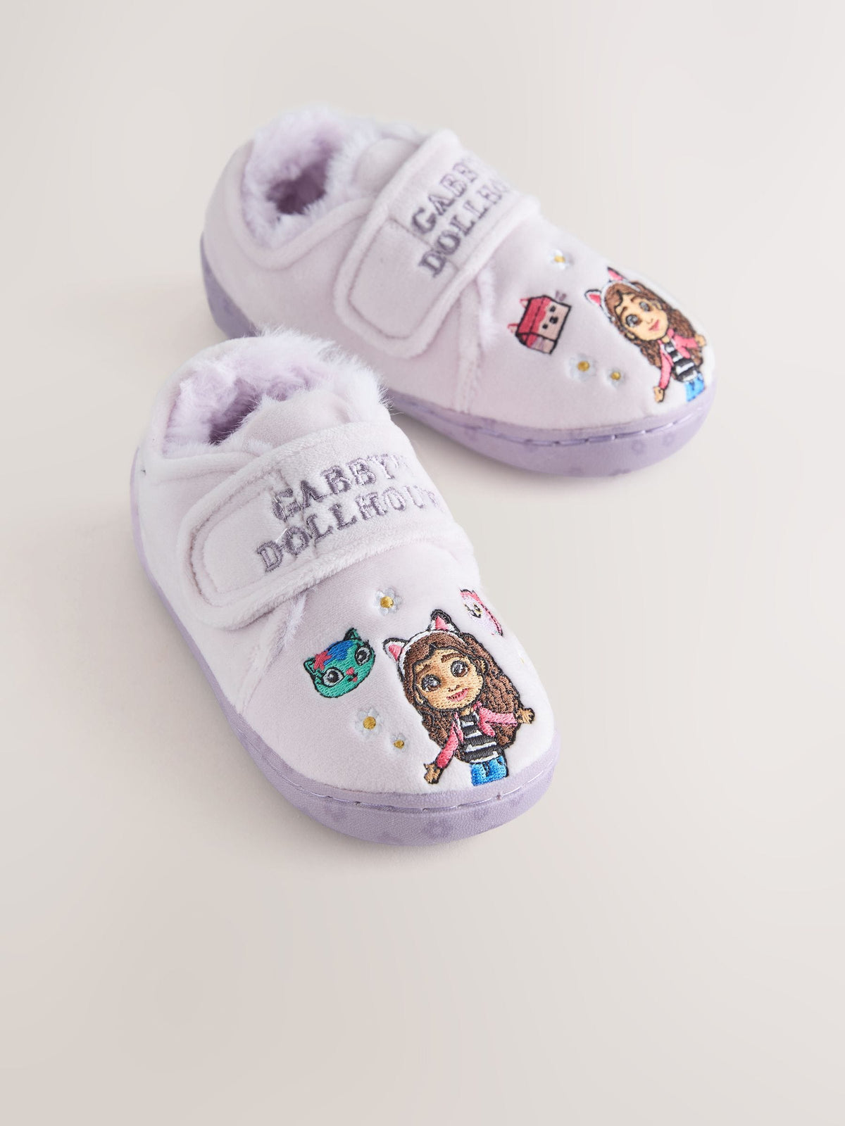 Dsiney Kidz - Lilac Purple Gabbys Dollhouse Cupsole Slippers image 1