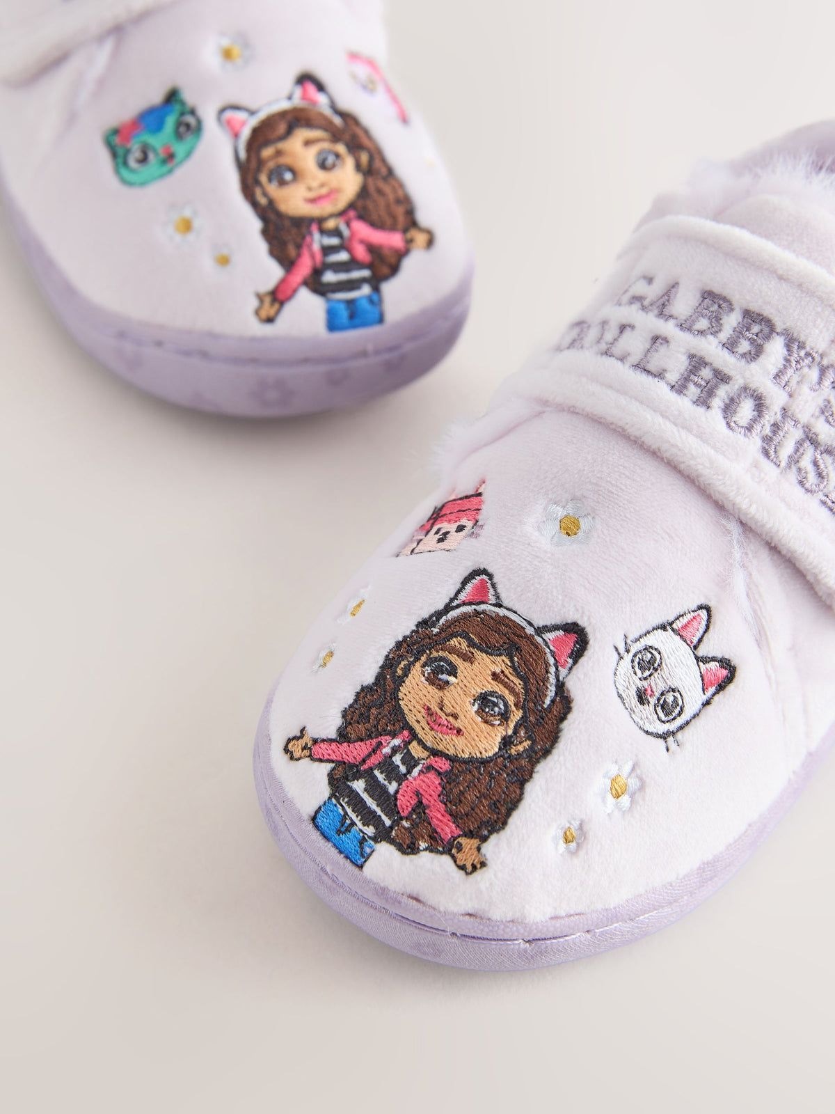 Dsiney Kidz - Lilac Purple Gabbys Dollhouse Cupsole Slippers image 3