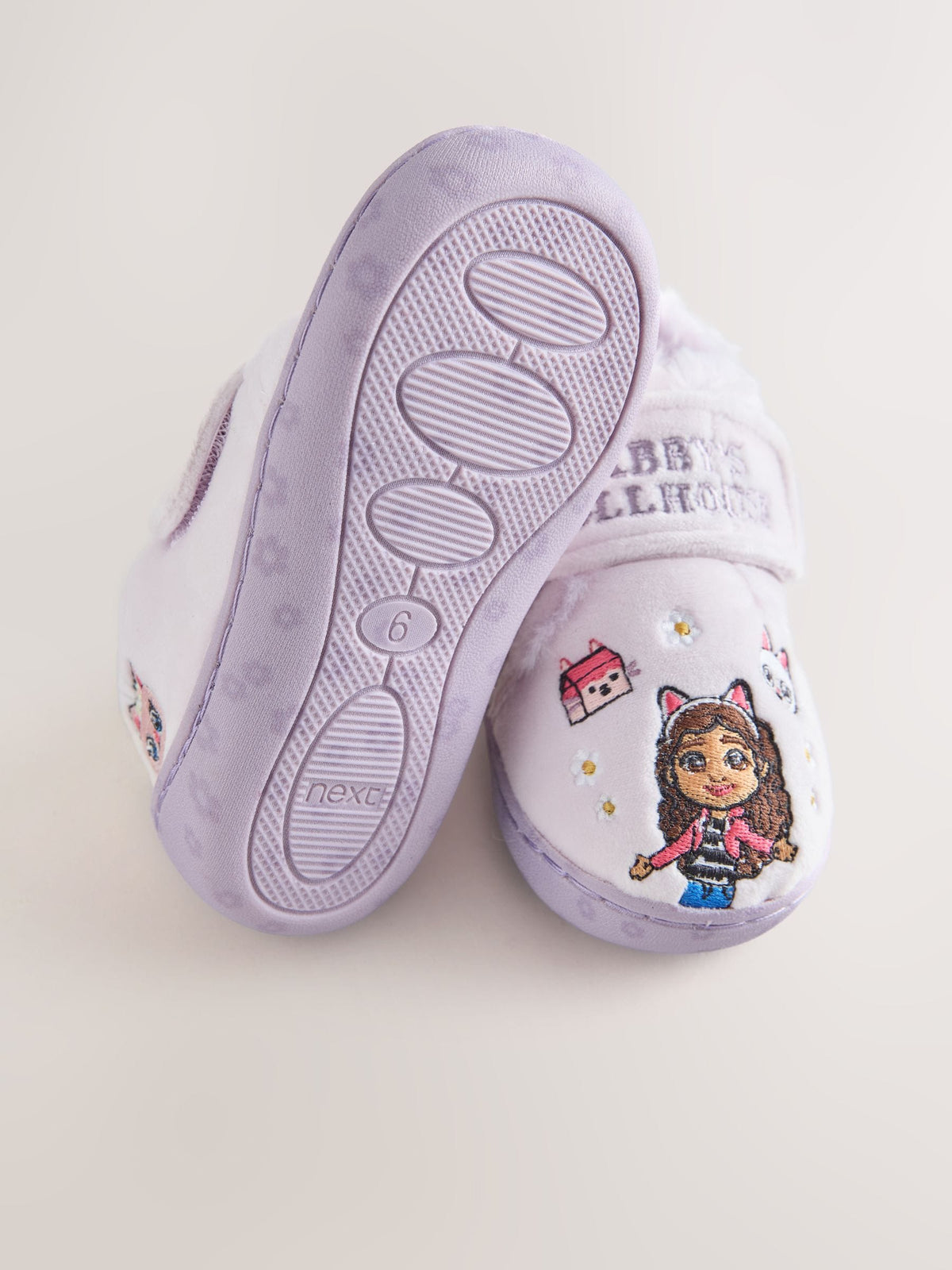 Dsiney Kidz - Lilac Purple Gabbys Dollhouse Cupsole Slippers image 5