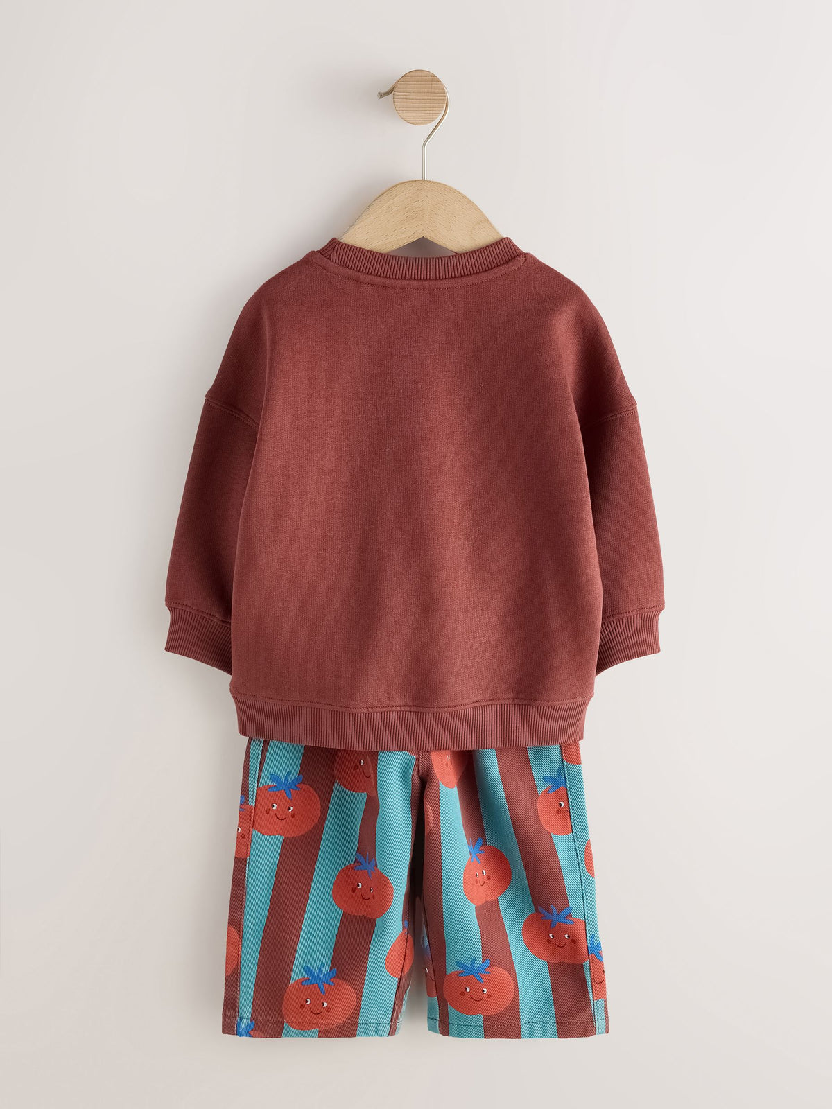 Red/Blue Long Sleeve Top and Trousers Set (3mths-7yrs) - image 2