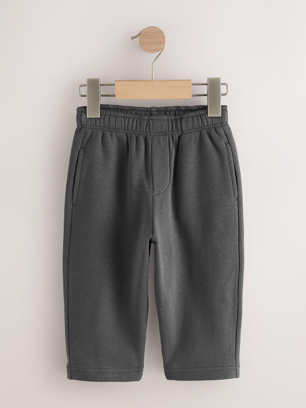 Choc/Grey/Black/Neutral Wide Fit Joggers 5 Pack (3mths-7yrs) - image 4