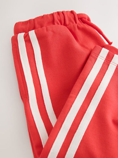 Red Wide Leg Side Stripe Joggers (3mths-7yrs) - image 8